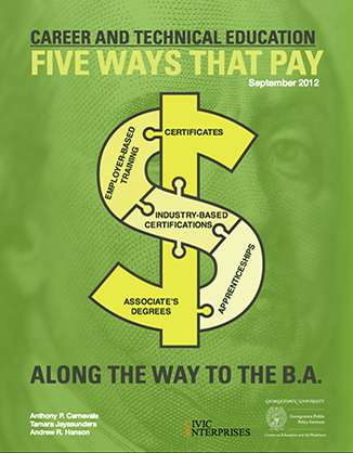 Career and Technical Education: Five Ways That Pay Along the Way to the B.A.